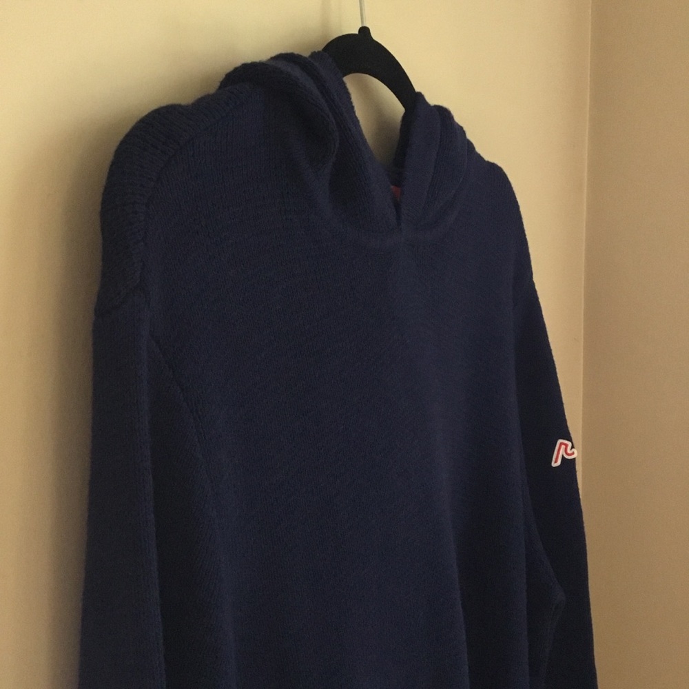 Redvanly Lennox Hoodie Pullover Sweater Midnight Navy Large - Picture 4 of 10